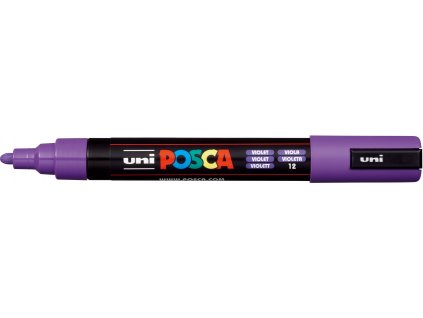 UNI POSCA PC 5M violet. (2)