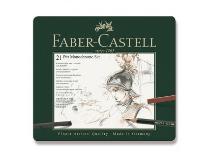 34506 1 umelecka sada pitt monochrome set 21 faber castell