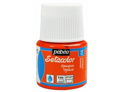 6782 barva na textil pebeo setacolor opaque 45 ml oranzova 12