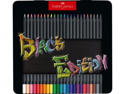 116425 pastelky black edition plechovy box 24 (1)