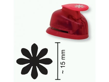 7829 ozdobna derovacka 15 mm kopretina