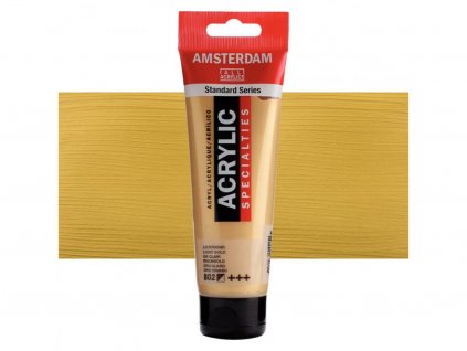 akrylova barva amsterdam 120 ml gold light 802 (1)