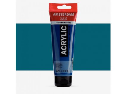 74065 akrylova barva amsterdam standard 120 ml 557 greenish blue