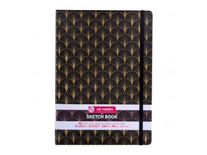 74365 4 skicak royal talens sketch book 13x21 cm 140g 80 listu art deco