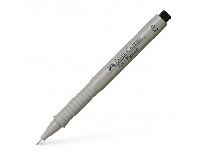 166299 Ecco Pigment Fineliner, 0.2 mm, black Office 57452