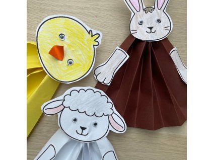 trojice veselých zvířátek