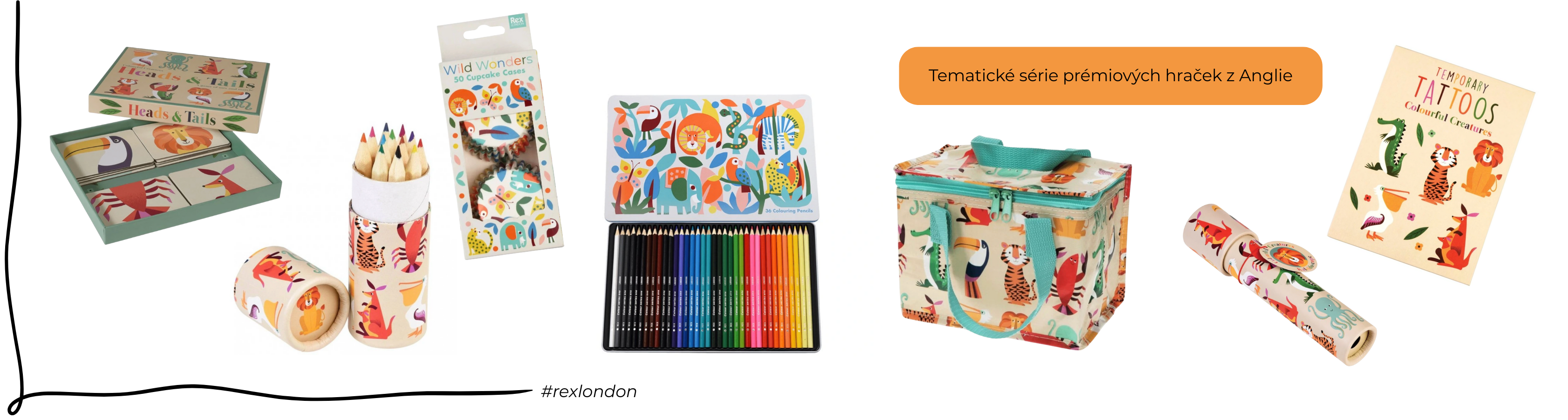 Prémiové hračky od Rex London