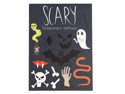 30244 1 scary temporary tatoos