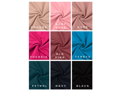 Jednobarevný úplet (Barva Petrol)