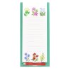 29361 2 wild flowers magnetic shopping list new