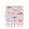 31004 2 unicorn jewellery music box