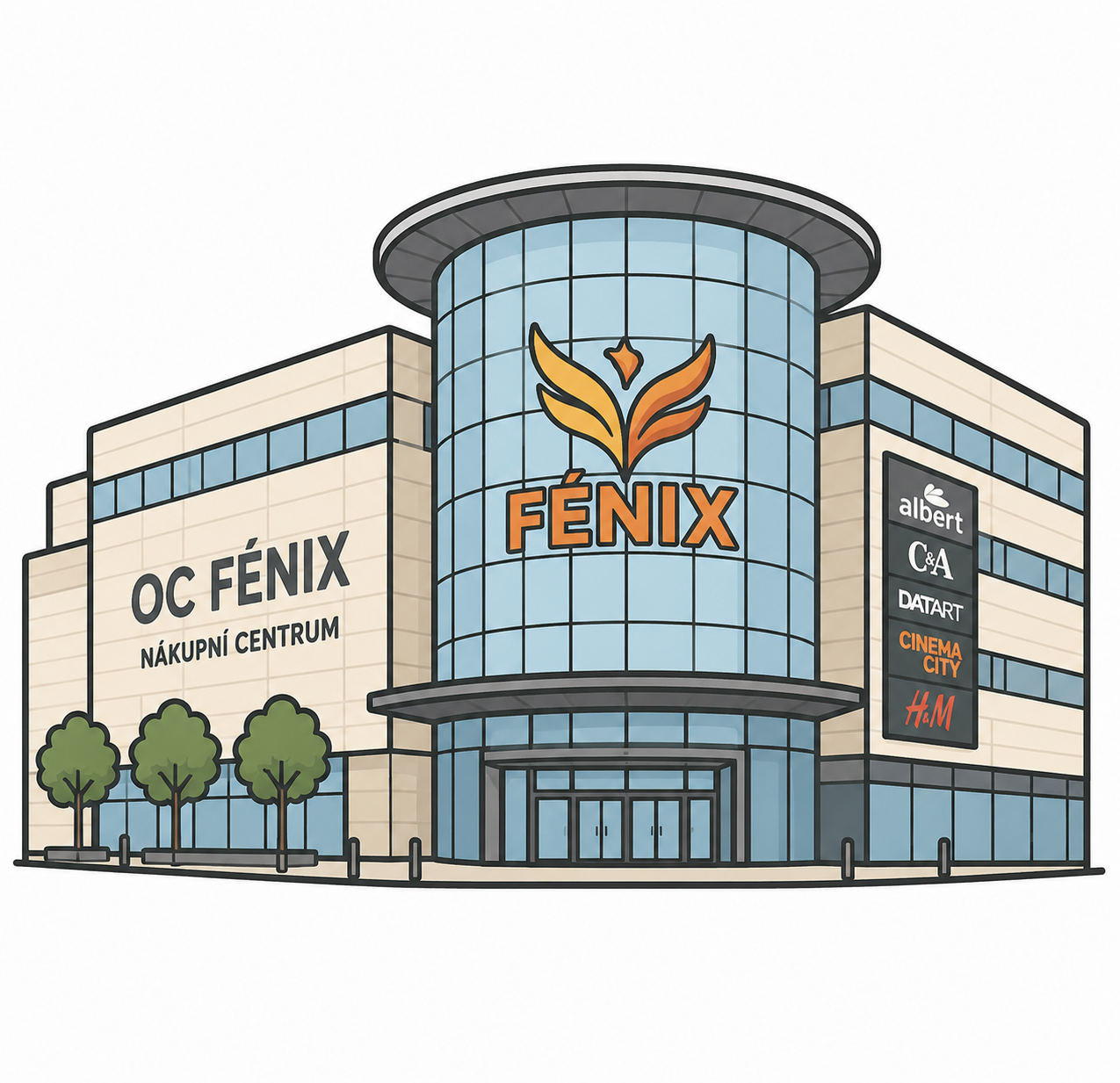 Potvůrkov v OC Fénix