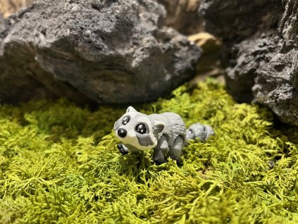 Mýval mládě přívěšek 10 cm