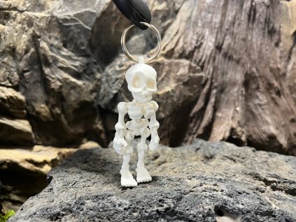 Veselá kostra přívěšek 8,5 cm