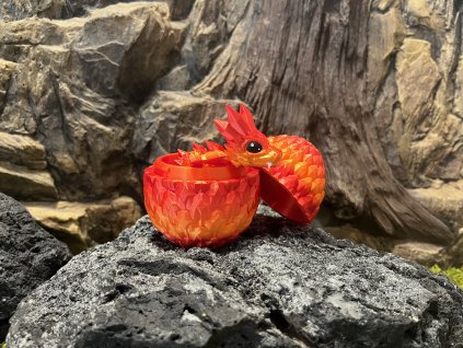 Dráček Plamínek ve vajíčku - Potvůrčí vajíčko