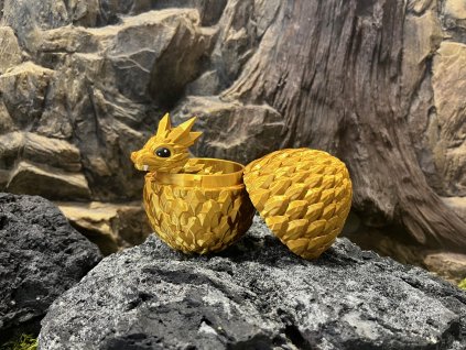 Dráček Zlaťáček ve vajíčku - Potvůrčí vajíčko