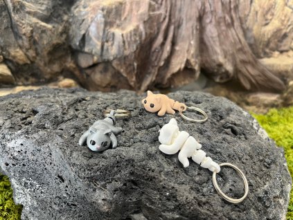 Kočka přívěšek Mini ZOO - kočička na klíče, batohy a kabelky
