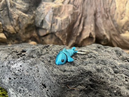 Delfín přívěšek Mini ZOO - Delfínek na klíče, batohy a kabelky