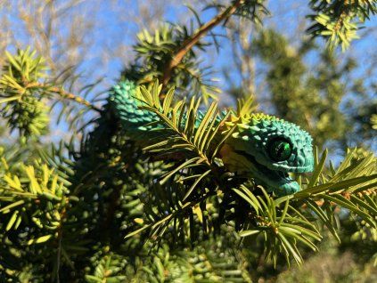 Bush Viper – Ultra-Realistic 3D Figure, 61 cm