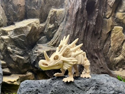 Flexi Styracosaurus kostra 24 cm