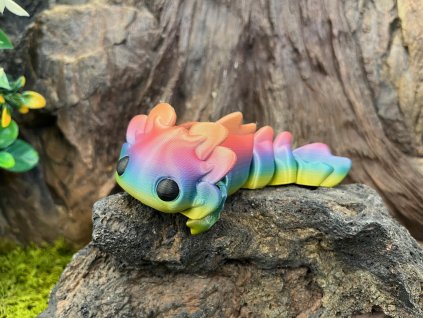axolotl-mlade-3d-tisk