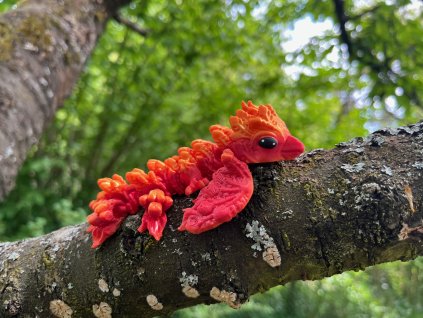 Kuřátko fénixe 12,5 cm 3D tisk