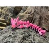 Vlčí dráček růžový délka 22 cm