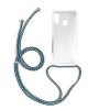 Pruhledne pouzdro se snurkou na krk pro mobil Samsung A20E crossbody obal na mobil pouzdronamobil.net