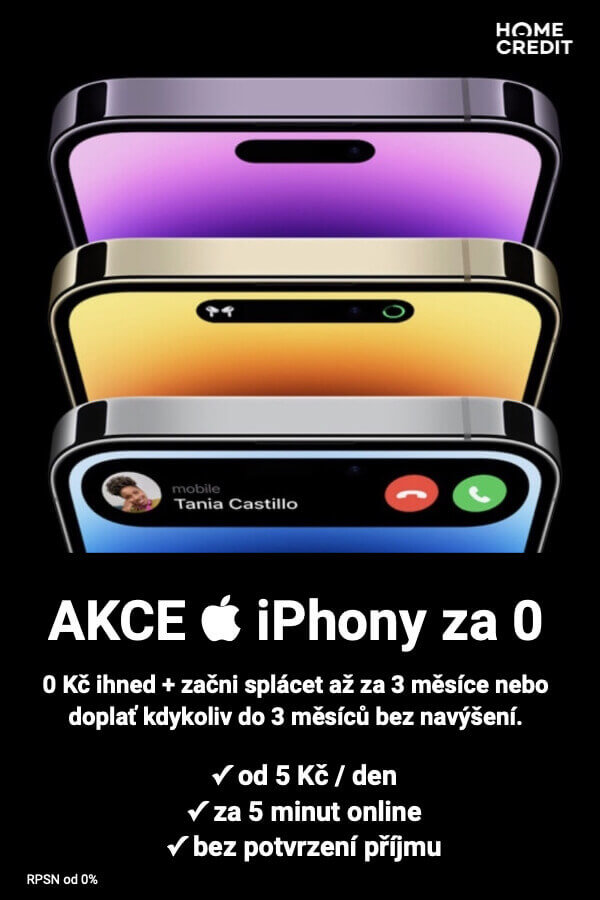 iPhone na splátky do 5 minut