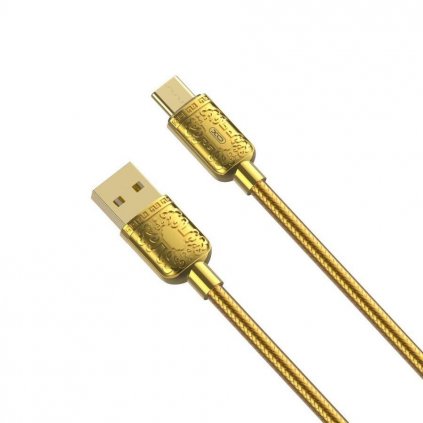 cable usb xo nb216 usb c type c 10 m 24a gold 2