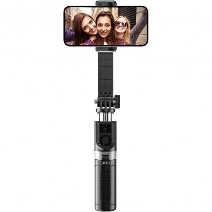 XO SS10  selfie tyč Bluetooth stativ černá 80cm