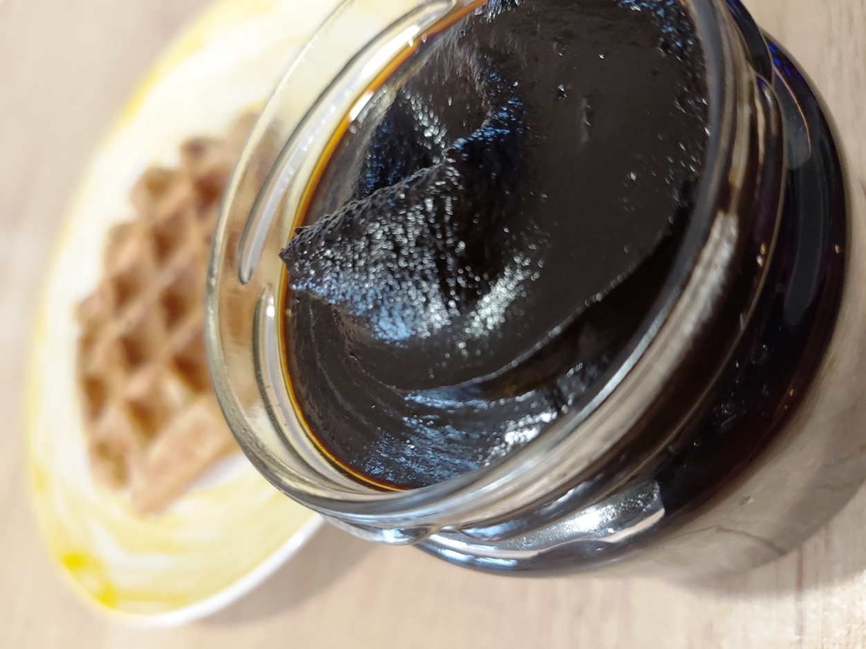 Patentové sklenice, povidla, wafle