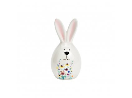 57552 bily porcelanovy zajicek bunny flower