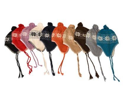 Zimní čepice ušanka NORWEGIAN - různé barvy pro chladné dny