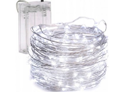 Svetla svetla na vnitrni vlasec 50 LED ZIMNI LAMP10B