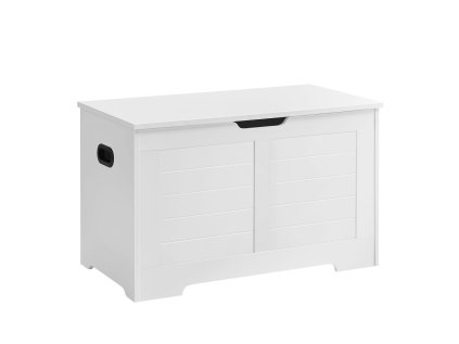 Úložný box LEHAC s víkem, bílý, 80x40x46 cm – elegantní a praktické řešení pro váš domov.