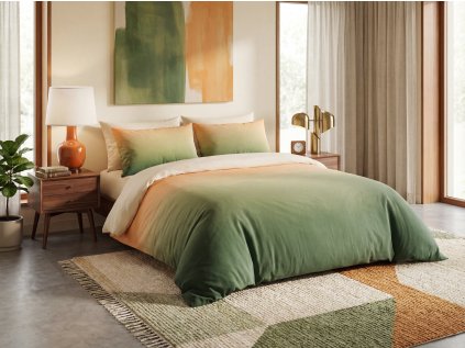 Povlečení z mikrovlákna VEROLA zelené