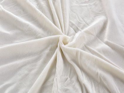 Měkké mikroplyšové prostěradlo NOLVIA 200x220 cm v krémové barvě