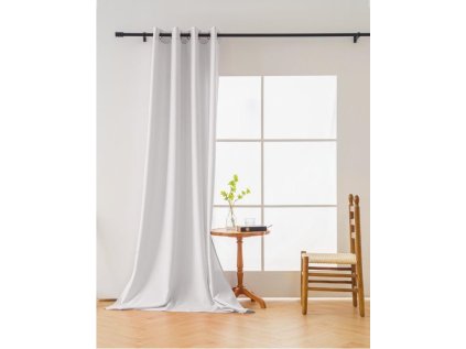 Bílý závěs OXFORD 140x270 cm – elegantní a nadčasový doplněk