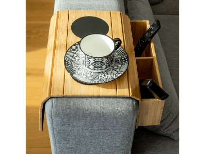 34930 bambusova odkladaci podlozka na sedacku caddy