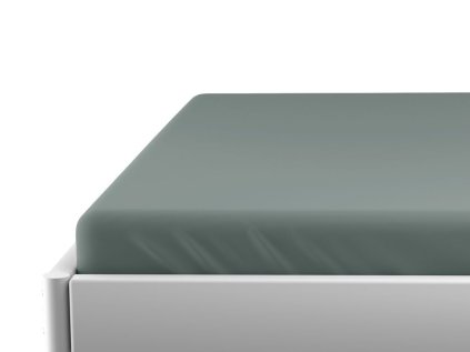82625 jersey prosteradlo sedozelene 180 x 200 cm