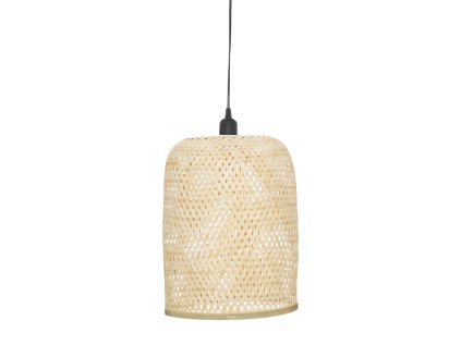 AKCE Bambusová závěsná lampa ALI II.jakost