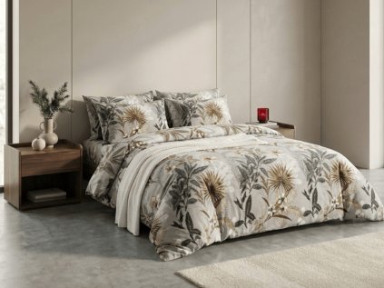 Mikroplyšové povlečení EXVORO šedé