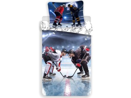 3D bavlněné povlečení HOCKEY barevné pro fanoušky hokeje
