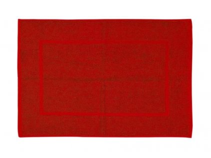 Hotelová předložka Comfort červená 50×75 cm s gramáží 750g/m²