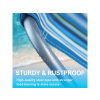 39982 3 skladaci plazove lehatko sand modro bile