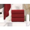 Ručník BASIC 50 x 100 cm červený - 100% bavlna