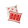 Sada 2 vánočních povlaků VÁNOČNÍ JELEN A STROMEČEK 40x50 cm