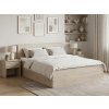 Postel SOFIA 160 x 200 cm, dub sonoma