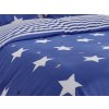45981 3 bavlnene povleceni white stripes modre
